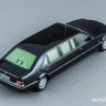 1:43 Mercedes-Benz S500 Pullman Guard (W140) (Президент Б. Ельцин) (черный)