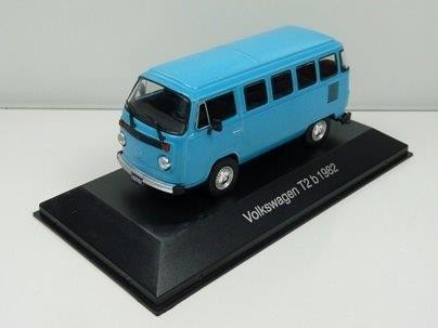 1:43 VW T2b Bus 1982 Blue 