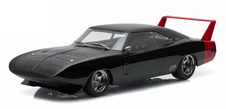 1:18 DODGE Charger Daytona Custom 1969 Black with Red
