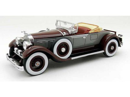 1:43 PACKARD 640 Customs Eight Roadster 1929 Dark Red/Grey