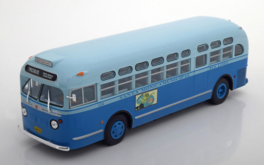 1:43 автобус GM TDH-3714 "Santa Monica Municipal" 1955 Blue