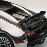 1:18 Bugatti Veyron EB 16.4 Pur Sang (black / aluminium casting)