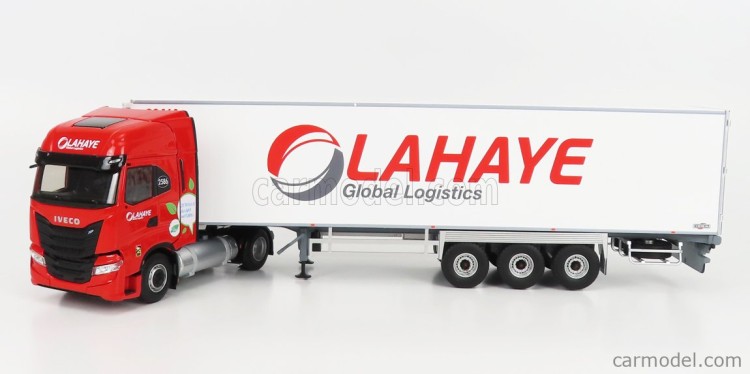 1:43 IVECO S-WAY S460 NP c полуприцепом-рефрижератором Thermo King "LAHAYE" 2019 