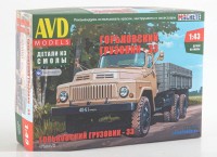 1:43 Сборная модель Горьковский грузовик - 33