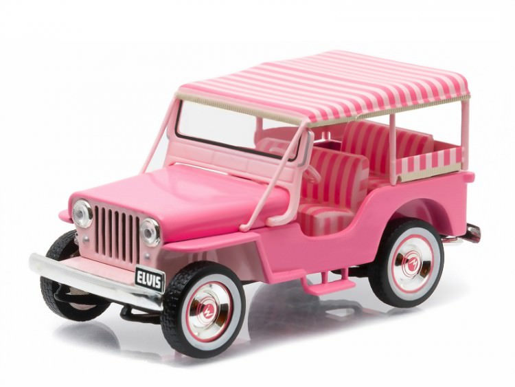 1:43 JEEP Surrey CJ3B Elvis Presley "Pink Jeep" 1960