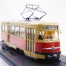 1:43 Трамвай Tatra-T2, желтый / красный