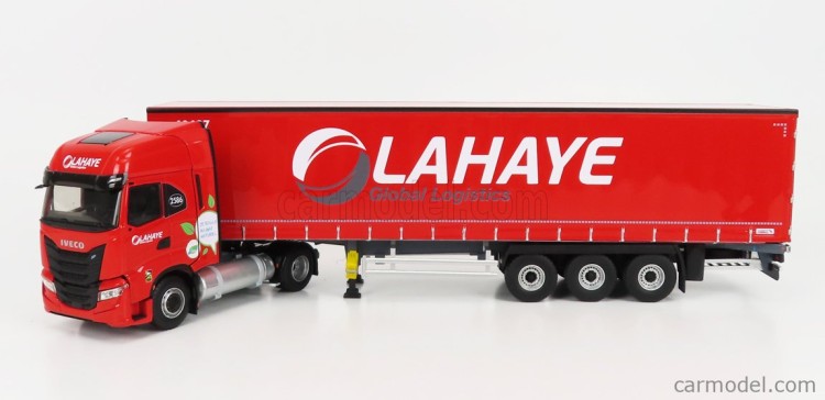 1:43 IVECO S-WAY S460 NP c полуприцепом "LAHAYE" 2019 