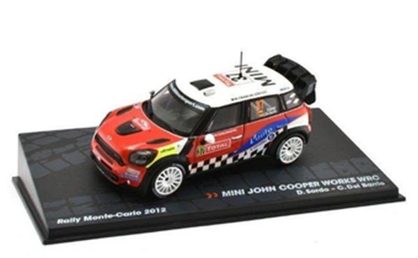 1:43 MINI John Cooper Works WRC #37 D.Sordo/C.Del Barrio Rally Monte-Carlo 2012