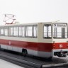 1:43 Трамвай КТМ-8 (красно-белый)