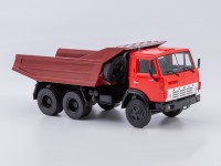 1:43 Камский грузовик-5511 самосвал, красный / коричневый