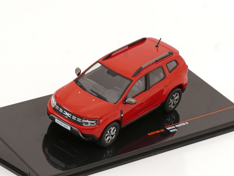 1:43 DACIA Duster II 2023 Red Metallic 