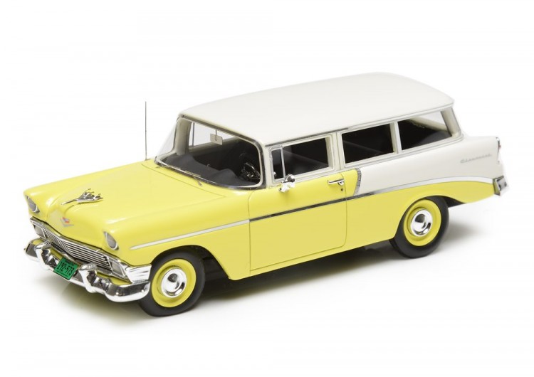 1:43 Chevrolet 210 Handyman wagon 1956 (yellow / white)