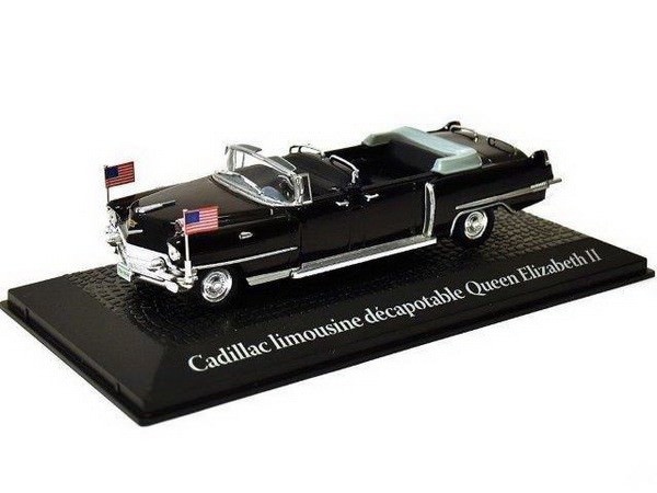 1:43 CADILLAC Limousine визит Queen Elizabeth II Voyage и Dwight D. Eisenhower в Париж 1959