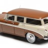 1:43 Chevrolet Bel Air Beauville wagon 1956 (brown / cream)