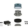1:43 Tesla AZD 500 на присоске 1:43 Tesla AZD 500 на присоске
