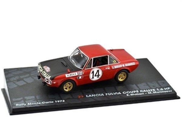 1:43 LANCIA Fulvia Coupe Rallye 1.6 HF #14 S.Munari/M.Mannucci победитель Rally Monte-Carlo 1972