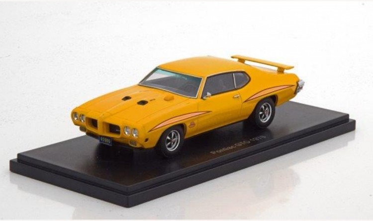 1:43 PONTIAC GTO "The Judge" 1970 Yellow