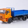 1:43 Камский грузовик 43253, оранжевый/синий