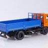 1:43 Камский грузовик 43253, оранжевый/синий
