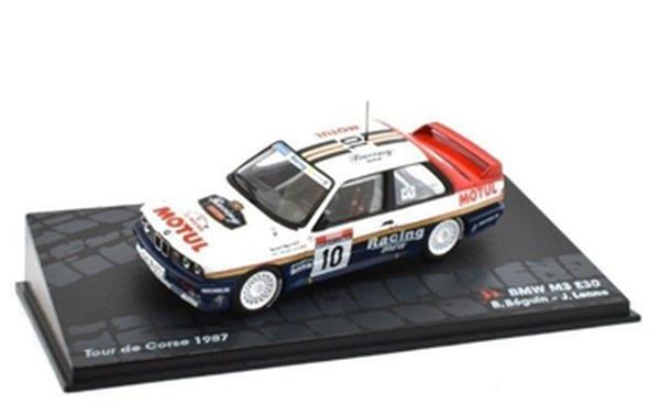 1:43 BMW M3 E30 #10 B.Béguin/J.Lenne победитель Rally Tour De Corse 1987
