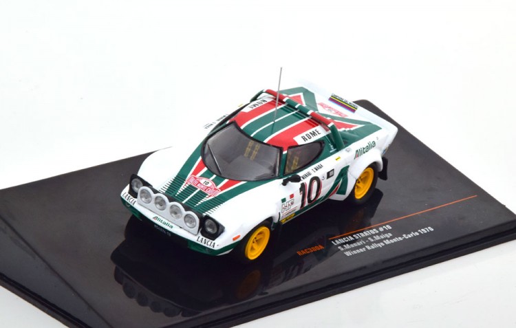1:43 LANCIA Stratos HF #10 "Lancia Alitalia" Munari/Maiga победитель Rally Monte Carlo Чемпион мира 1976