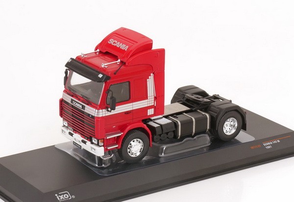 1:43 седельный тягач SCANIA 142 M 1981 Red/Silver 