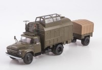 1:43 СКП-11(130) с прицепом, хаки
