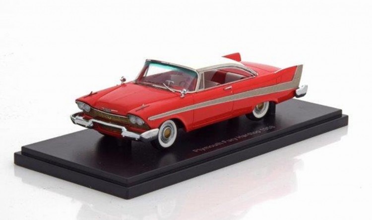 1:43 PLYMOUTH Fury Hardtop 1958 Red/White
