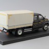 1:43 ГАЗон C42R31 бортовой с тентом, черный / серый