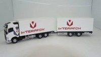 1:43 VOLVO FH4 500 грузовик с прицепом "INTERPECH" 2020