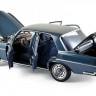 1:18 MERCEDES-BENZ 280SE Sedan (W108) 1968 Blue Metallic