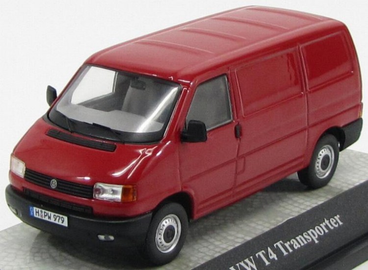 1:43 Volkswagen T4 box van (red)