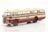 1:43 автобус SKODA 706 Ro "CSAD" 1947 Сream/Dark Red