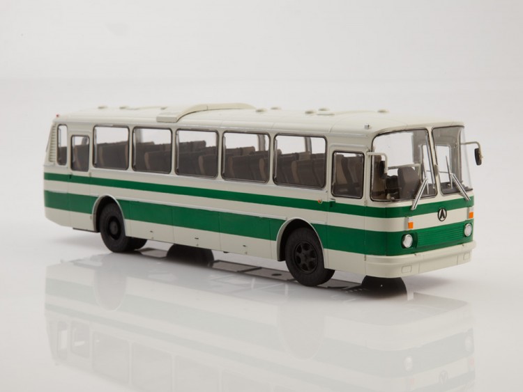 Купить 1:43 ЛАЗ-699Р, серый / зеленый - в Seven Models