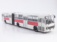 1:43 IKARUS-280.33, белый / бордовый