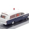 1:43 PONTIAC Superior Bonneville J.F.K Ambulance 1963 Blue/White