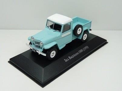 1:43 WILLYS JEEP IKA Baqueano 1000 Pick-Up 1959 Blue/White