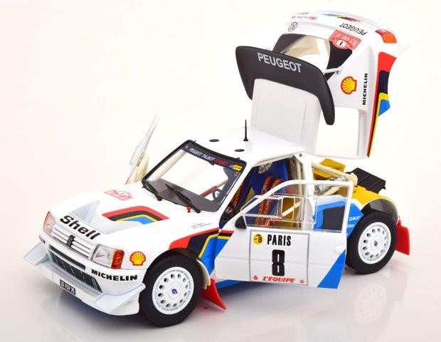 1:18 PEUGEOT 205 T16 #8 Bruno Saby/Fauchille Rally Monte-Carlo 1986