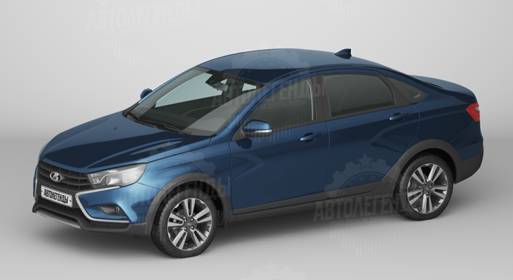 1:43 # 34 Lada Vesta Cross