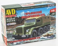 1:43 Сборная модель Горьковский внедорожник 62Б