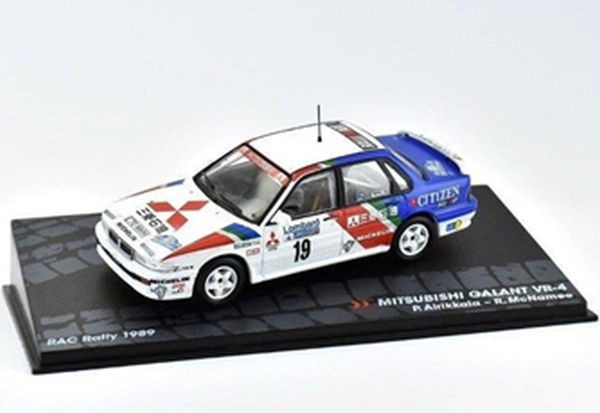 1:43 MITSUBISHI Galant VR-4 #19 P.Airikkala/R.McNamee победитель RAC Rally 1989